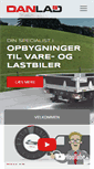 Mobile Screenshot of danlad.dk